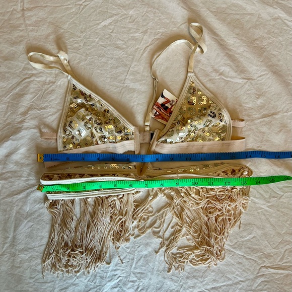 ✨NWT EastnWest Vienna Bottoms (S) Verona Bra (M) Festival Set✨ - Picture 11 of 15